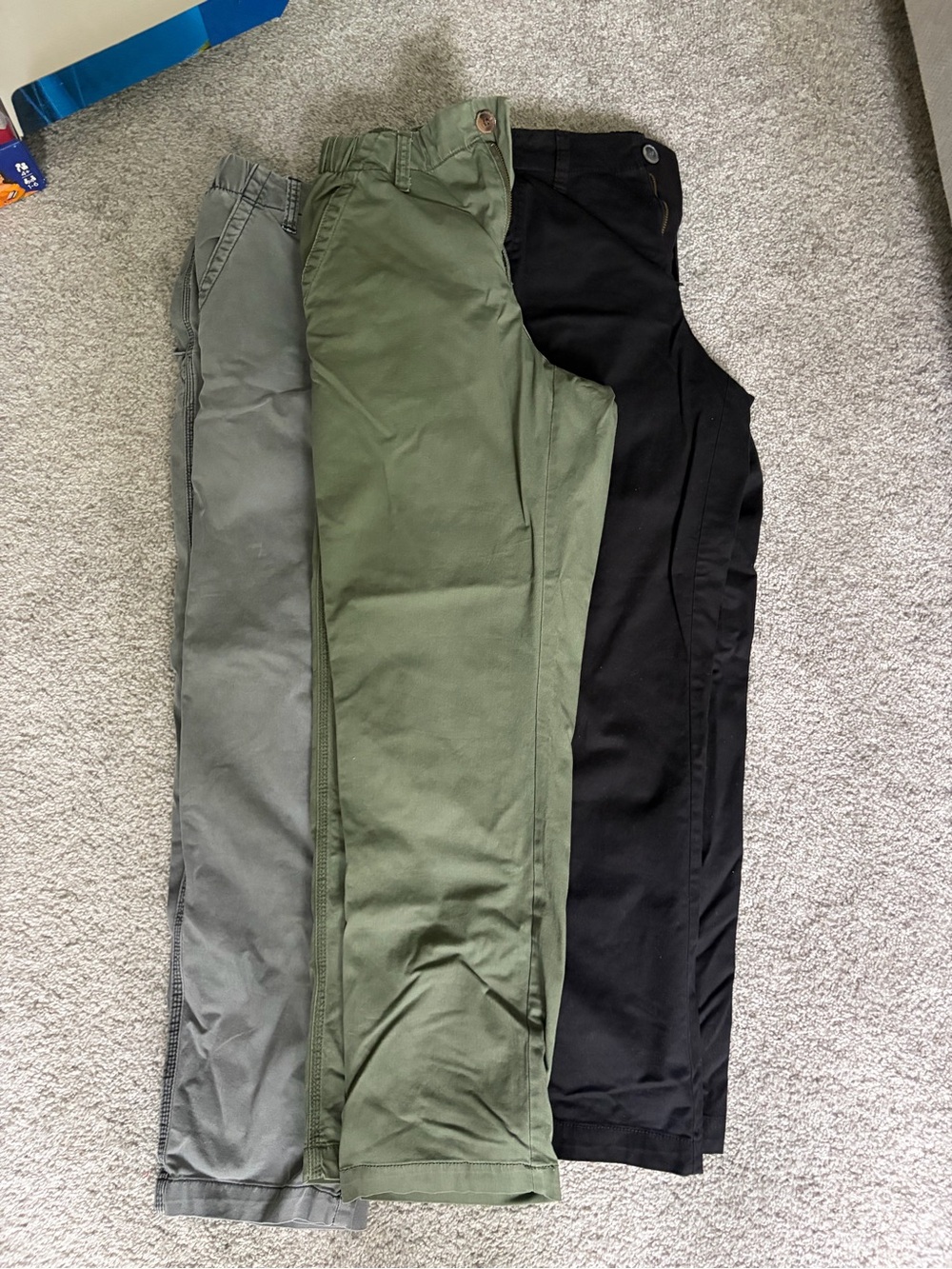 Old Navy Women's High-Waisted Chino Pants Bundle - XS